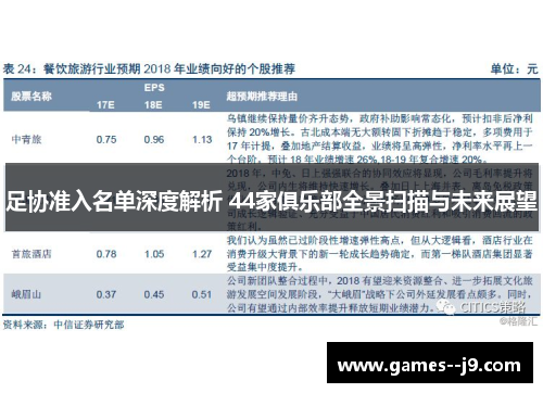 足协准入名单深度解析 44家俱乐部全景扫描与未来展望 足协准入名单深度解析 44家俱乐部全景扫描与未来展望
